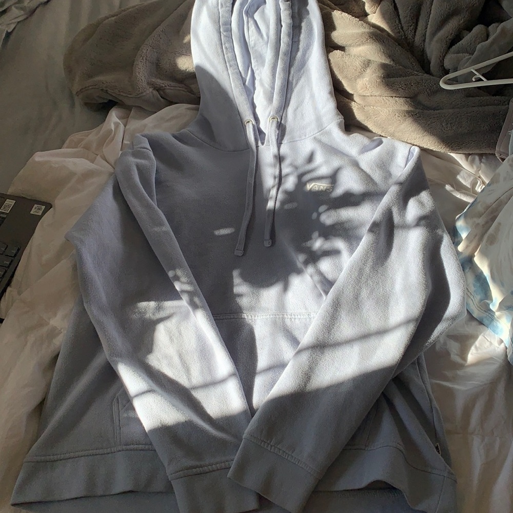 light blue vans hoodie